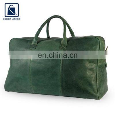 Chairmen Lining Made Durable Leather Fashion Duffel Bag for Global Wholesale Customers