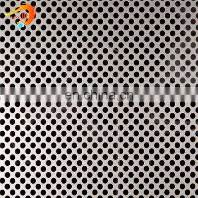 High Quality Aluminum Round Hole Ceiling Speaker Grille Perforated Metal Screen Sheet