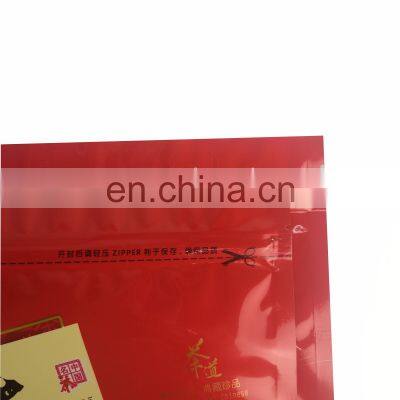 Food Grade Heat Seal Plastic Stand Up Pouch Zip Lock Tea Bag photo-5