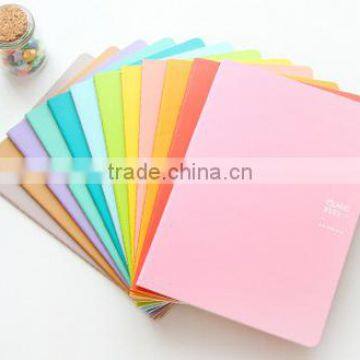 Cheap Simple pure color candy soft copy Creative notebook diary