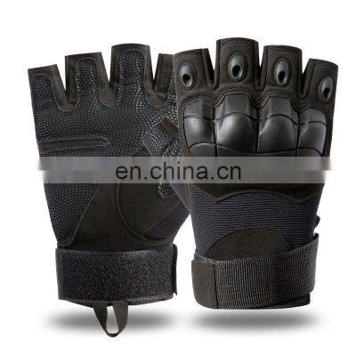 Hard Knuckle Fingerless Half Finger Climbing Outdoor Sport Workout Hunting Shooting Combat Tactical Gloves photo-5