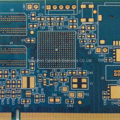 8 Layers PCB With BGA and Golden Fingers