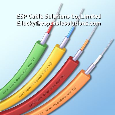 4mm Tubing Encapsulated Cable - 11mm×11mm Square Encapsulated（TEC Cable）