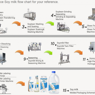 Top Quality Complete Walnut Milk Production Line