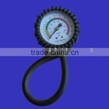 tyre gauge tire gauge with Flexible pipe