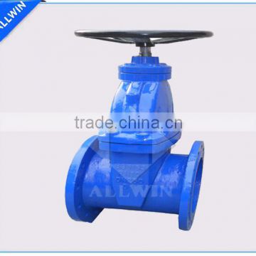 ductile iron BS5163 resilient seated gate valve