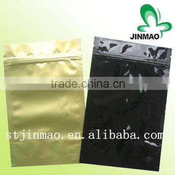 Food grade snack bag compound aluminium foil zipper bag