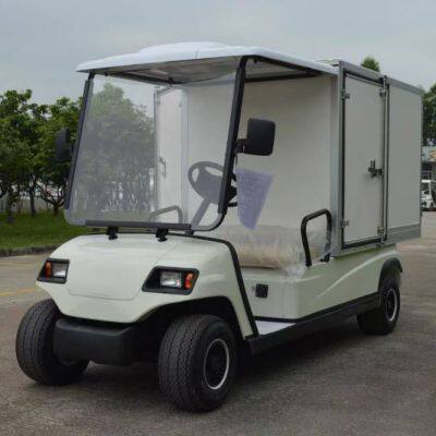 Hotel Linen Cart, Electric Box Food Delivery Cart, Stainless Steel Cargo Box Food Cart