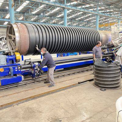 HDPE Spiral Pipe Machine photo-3