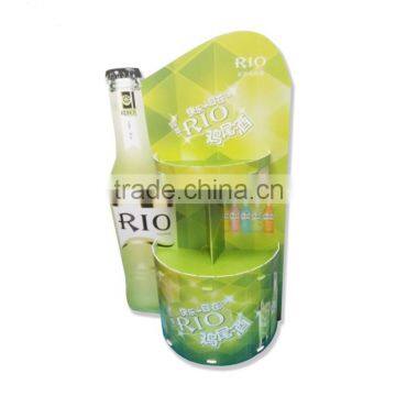 Beverage Supermarket Promotional Folding Display Racks