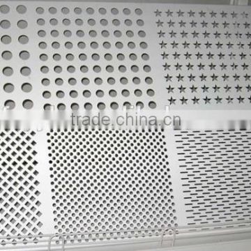 square hole stainless steel perforated sheet(factory price)