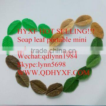 Paper soap leaves