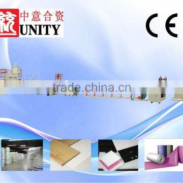 Professional Manufacturer EPE Foam Sheet Plastic Extruder with high quality