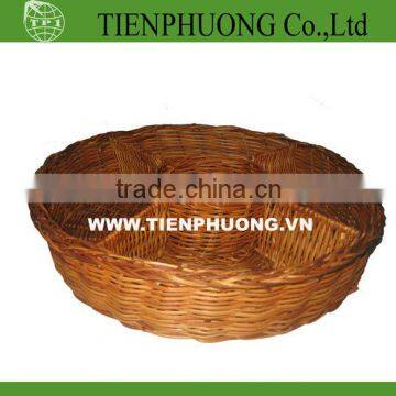 Wicker Divide Basket
