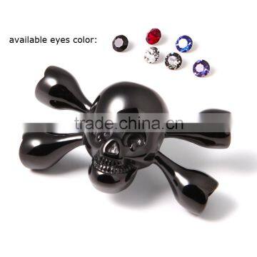 2016 New Design North Skull Clasp, Colorful Diamond Skull Clasp, High Class 316l Stainless Steel Skull Clasp photo-2