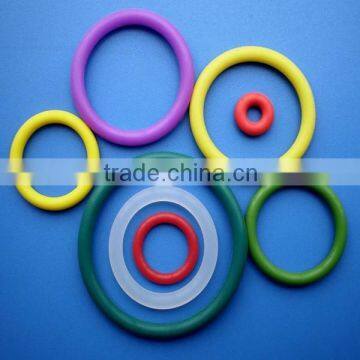 Rubber luminous o ring for special use