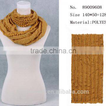 Halloween Party Girls Cirlce Scarf Wife's Christmas New Year Gifts Polyester Scarfs photo-2