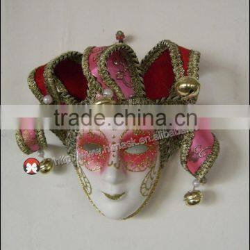 Home Decoration Mask Very Funny Hand Craft Antique Dacron Lacquer Small Decoration Unique Gift Mask photo-3