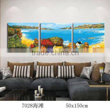 wholesale diy oil painting by numbers group oil painting for decoration 7028