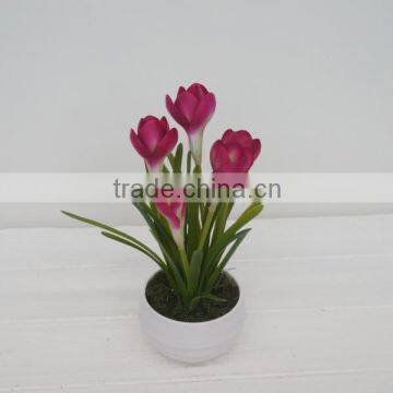 Artificial flower wholesale Making For Fabric Plastic Flower