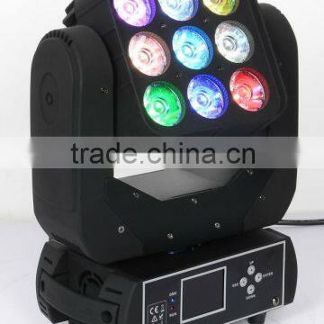 wholesale 9x12w led matrix light, led matrix beam moving head light,DJ led moving head light.