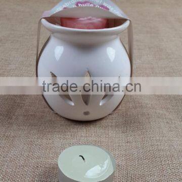 hot sell unique ceramic candle holder, dolomite tealight holder