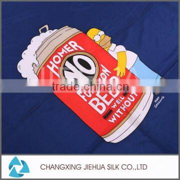  supplier 100 %polyester tricot print brushed fabric