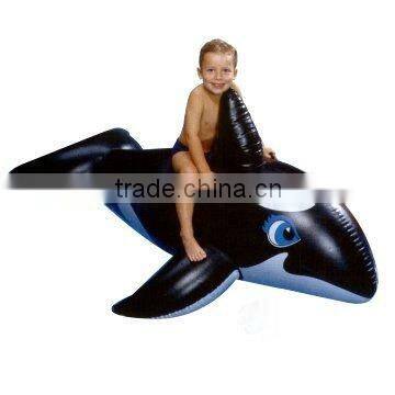 Inflatable Rider with Handles