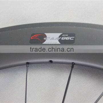 Powerway R13 Hub Carbon Road Rims 700C Bike Road Carbon Wheels UD Matt Carbon Road Bike Whels With ICAN Logos W86C photo-3