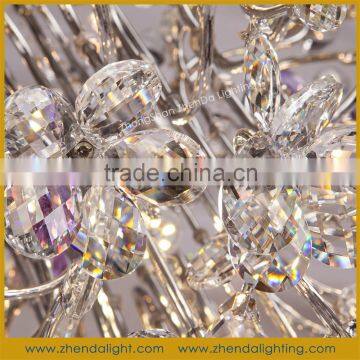 CE/ROHS/FCC Certificated Modern Gold Crystal Chandelier Light photo-5