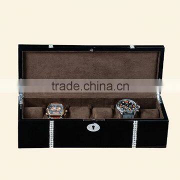 Classical popular Chinese supplier watch box with leather lining