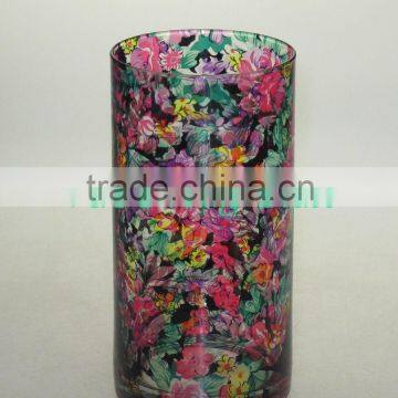 wholesale vase with full decal