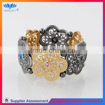 2014 Wholesale High Quality Fashion Charming Two Colours Plating Bangle Bracelet