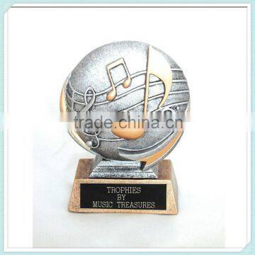 Custom resin music awards trophy