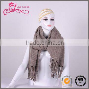 2016 High Quality Best Popular 100% Acrylic scarf women Knitted Scarves