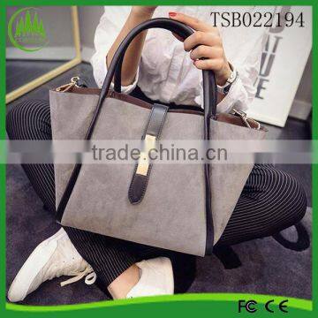 2015 Hot New Products Leather Lady Handbag good leather factory price