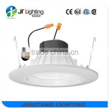 16W COB 6 inch led retrofit ceiling light for new construction or remodel