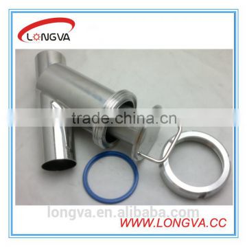 stainless steel sanitary butt welded y-type strainer