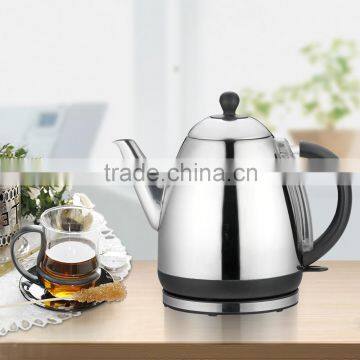 Jialian Factory Price 1.5L Electric Kettle Stainless Steel