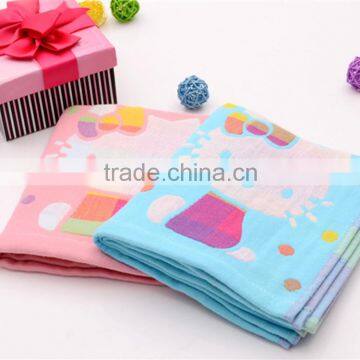 100% Cotton Embroidered With Cartoon Design 32 Stock Face Towel Hello Kitty Face Towel photo-3