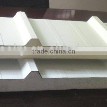 Chinese Metal material Polyurethane foam core sandwich panels with Good Quality