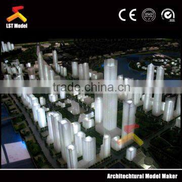 Architectural Scale Model With Scale Car/ Scale Tree/ Scale Road photo-2