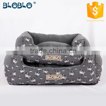 Pure brown color dog bed for sale with soft cloth and high quality