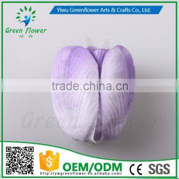 2016 Wholesale MulticolorLuxury Latex PU Artificial Flowers Sumptuous Tulip Head Real Touch Bouquet Wedding Bridal Decor photo-3