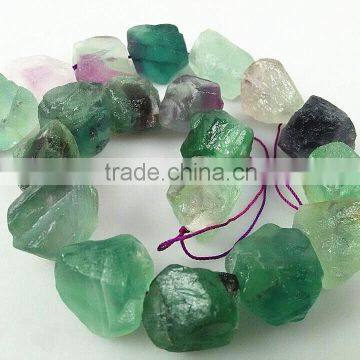 Natural nugget colour rainbow Fluorite tumble gemstones for sale