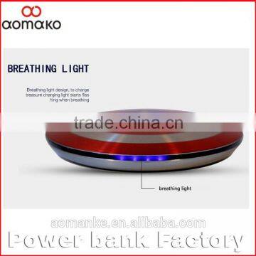 AK-06 Ultra-Thin Captain America Power Bank Factory price mobile power supply portable charger CE ROSH FCC