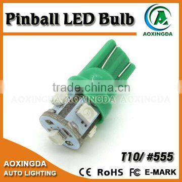 T10 Wedge Pinball Led Bulb 3528 5smd Led