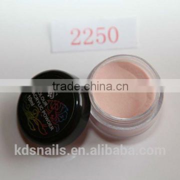 Peach Acrylic Nail Powder Shine