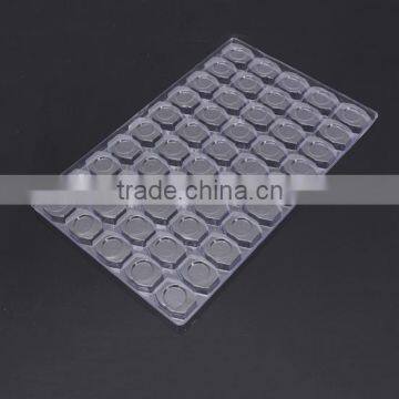 Plastic blister packaging for coins, blister card packaging