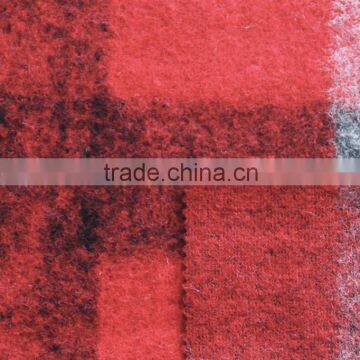 Gradual Change Plaid Wool Jacquard Fabric for Coat photo-2